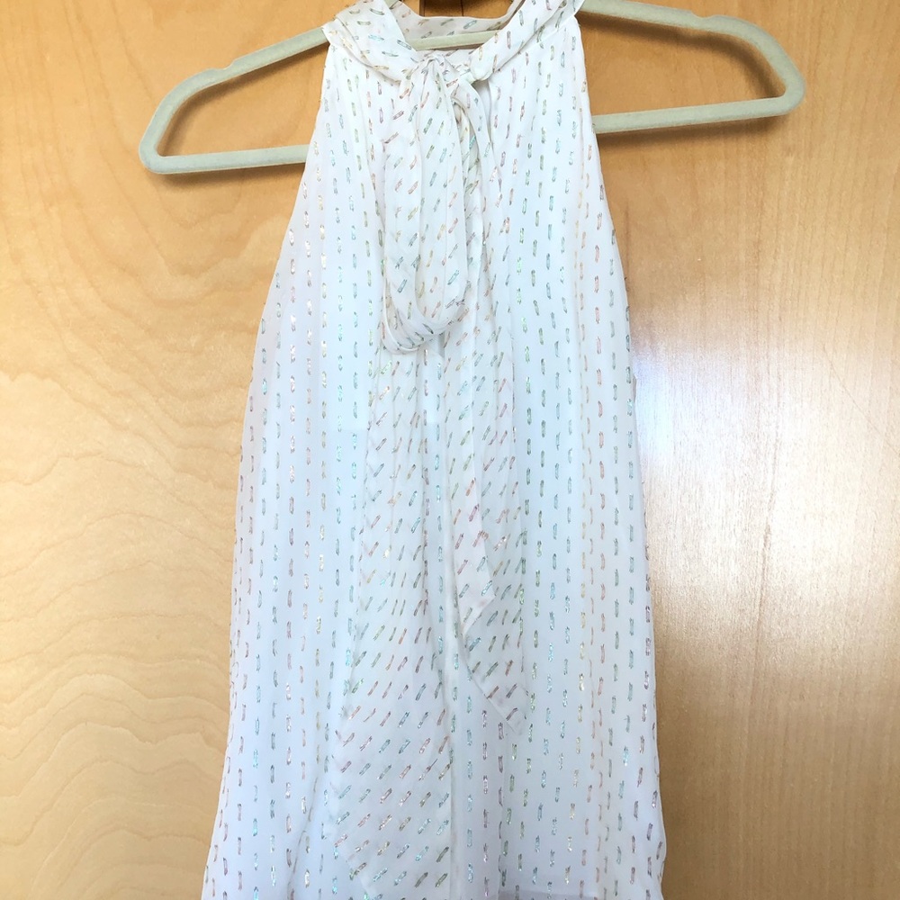 Ramy Brook Lori Multi Metalic Halter Top - Picture 3 of 6